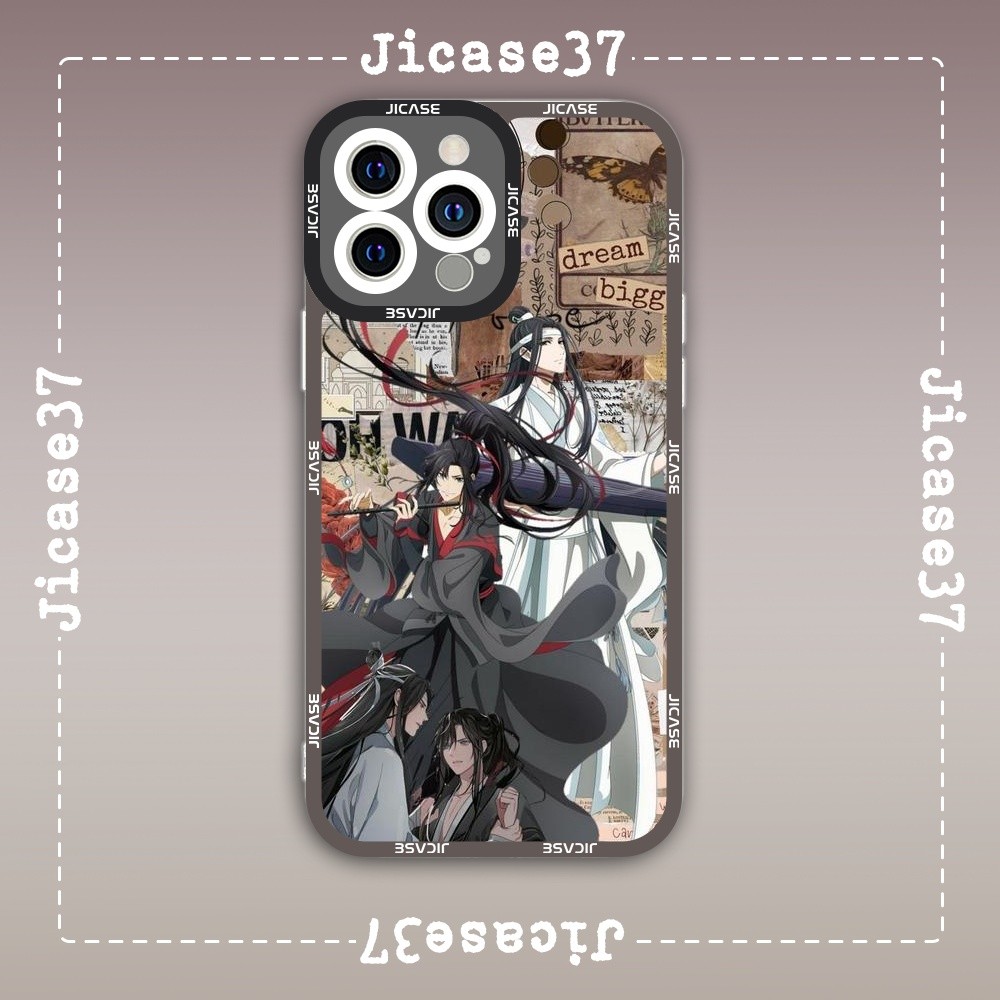 เคสไอโฟนขอบเหลี่ยม Samsung Xiaomi Oppo ตัวละคร Patriarch Demonic Wei Wuxian Wei Ying Wei Ying Wei Yi