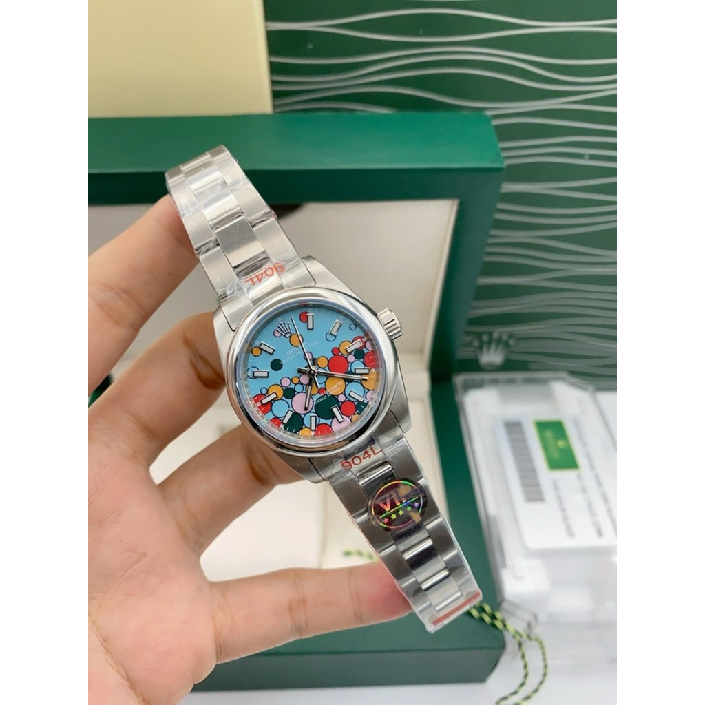(สินค้าพร้อมส่ง) นาฬิกาข้อมือ Rolex op งานสวย TOP VIP เหมือนแท้ทุกจุดครับ