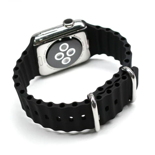2026 Ocean Band สําหรับ Apple Watch Ultra 2 series 10 9 8 7 6 SE 54321 สายซิลิโคนสําหรับ iWatch sport สร้อยข้อมือยืด 49 มม.45 44 40 41 มม.