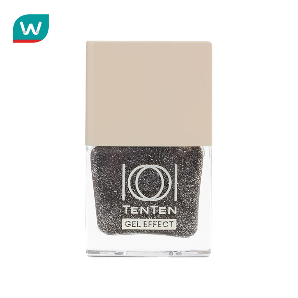 Ten Ten เท็น เท็น น้ำยาทาเล็บ เจล เอฟเฟค 12มล. NBT107 เดอะ ไนท์ ชายด์