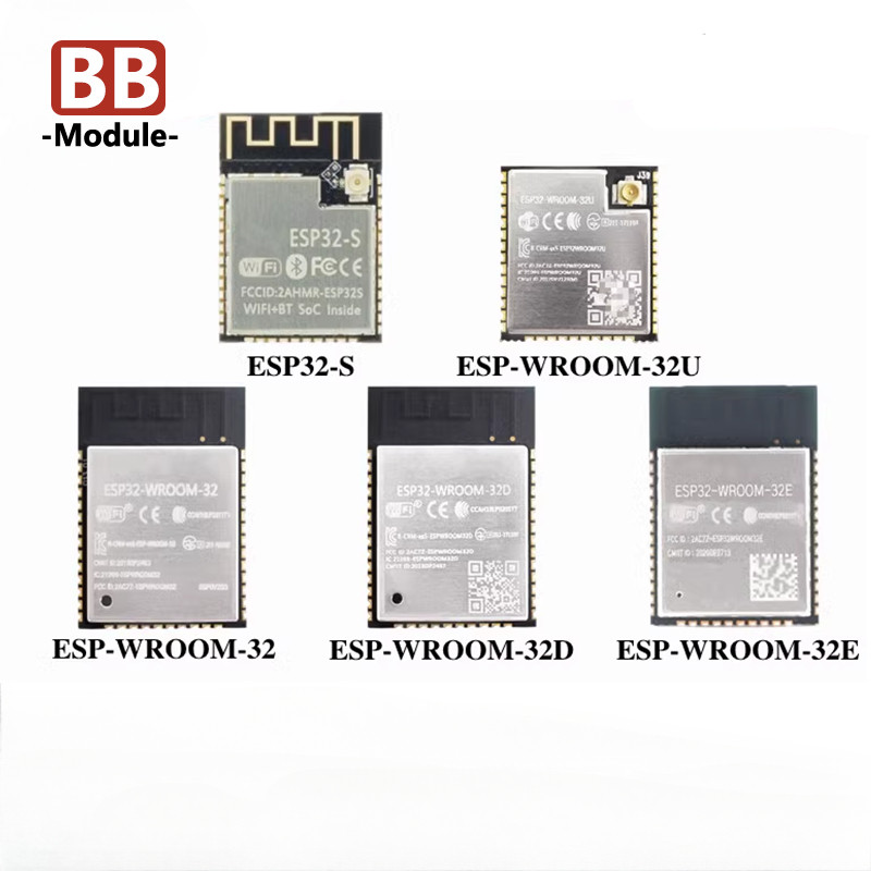 1PCS ESP-WROOM-32 ESP-WROOM-32D ESP-WROOM-32E ESP-WROOM-32U ESP32-S ESP32 โมดูล WiFi บลูทูธ dual-mod