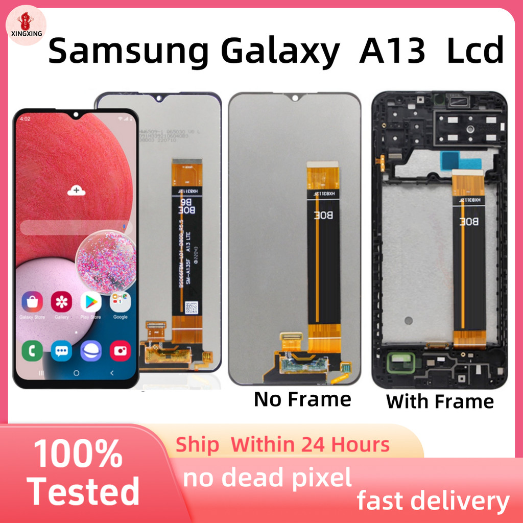 สําหรับ Samsung Galaxy A13(4G/ 5G) Lcd A135 A136 A135F/DS จอแสดงผล Touch Screen Digitizers เปลี่ยนกร