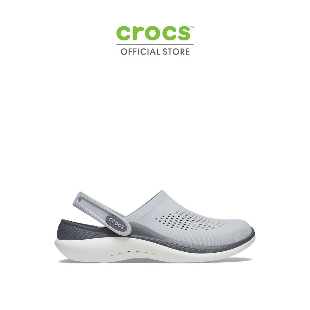 CROCS รองเท้าลำลองผู้ใหญ่ LITERIDE™ 360 CLOG รุ่น 2067080DT - LIGHT GREY/SLATE GREY