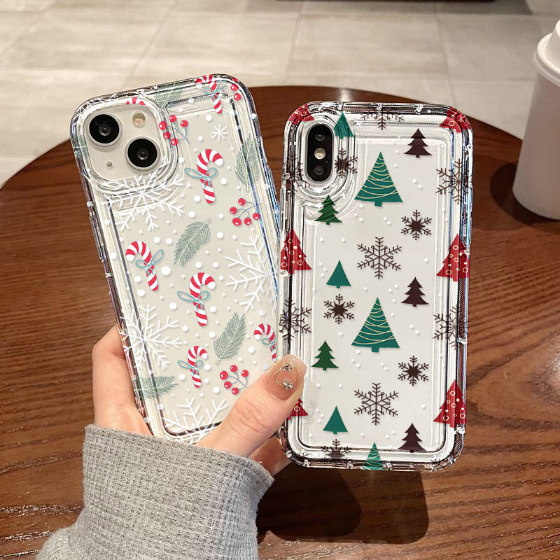 Christmas เคส oppo A18 A60 A3S A5 A8 A9 A11 A12 A15 A16 A17 A33 A38 A52 A72 A92 A53S A54 A57 A74 A58