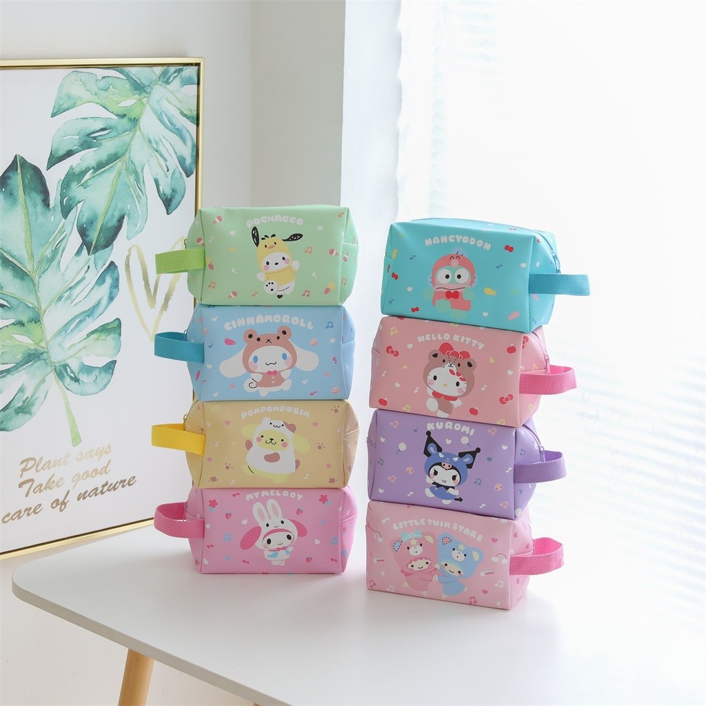 MERAH UNGU ( OTH1127 / OTH1152 / OTH1153 / OTH1154 ) ( KIDS ) กล่องดินสอ กระเป๋าใส่เครื่องสําอางอเนก