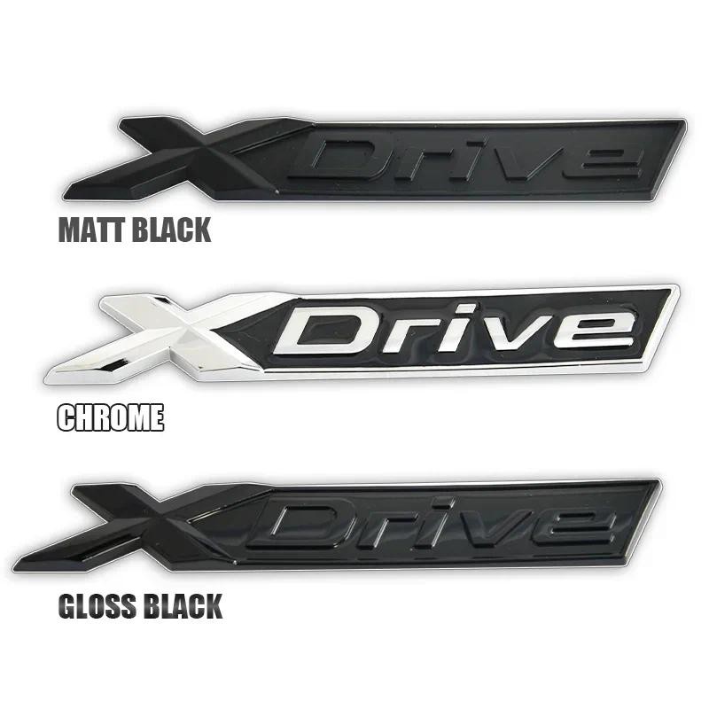 Oem สไตล์ BMW X Drive บังโคลนรถบรรทุก Emblem ด้านหลังป้ายรถสติกเกอร์โลโก้อัตโนมัติสําหรับ BMW 1 2 3 4 5 6 XDRIVE