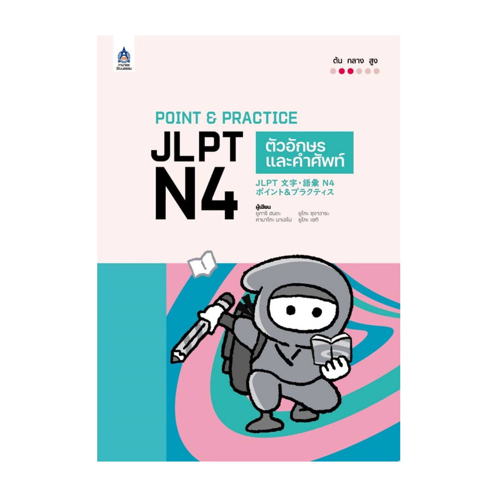 หนังสือ POINT & PRACTICE JLPT N4 ตัวอักษรและคำศัพท์