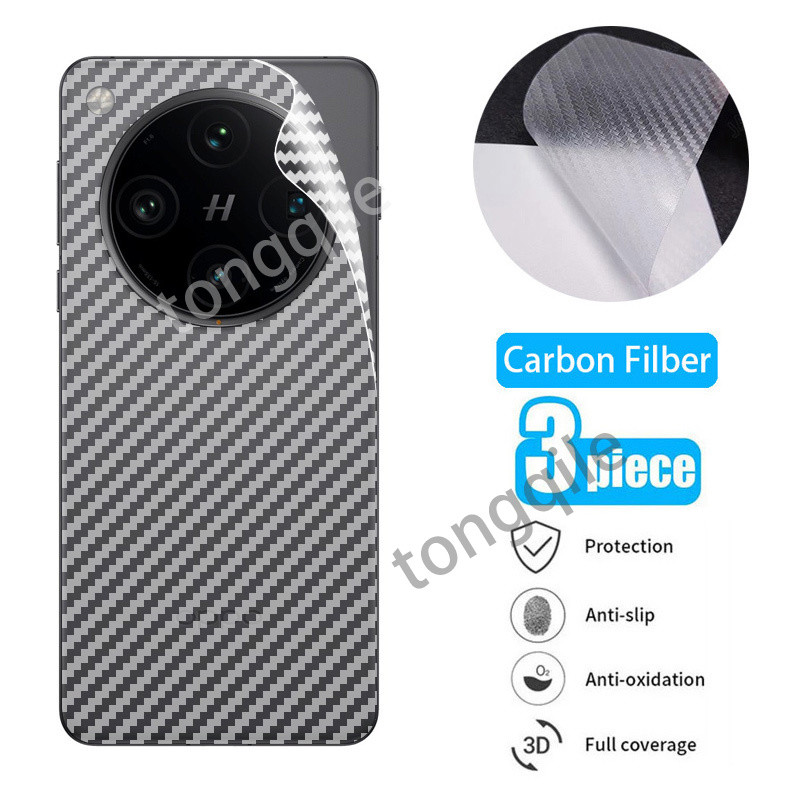 ฟิล์มคาร์บอนไฟเบอร์ด้านหลังสําหรับ OPPO Find X8 Pro FindX8 X8Pro 5G 2024 Back Protector Soft Film Clear โปร่งใสคลุมทั้งหมดสติกเกอร์ป้องกันหน้าจอ