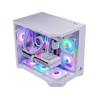 CASE เคส WJCOOLMAN DREAMER MINI PANORAMA M-ATX/ITX NO FAN