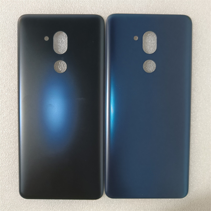 สําหรับ LG G7 One X5 Q9 One (เกาหลี) Q910UM Q910 X510K Q927L X510S ฝาหลังแบตเตอรี่ด้านหลังแผงกระจกด้
