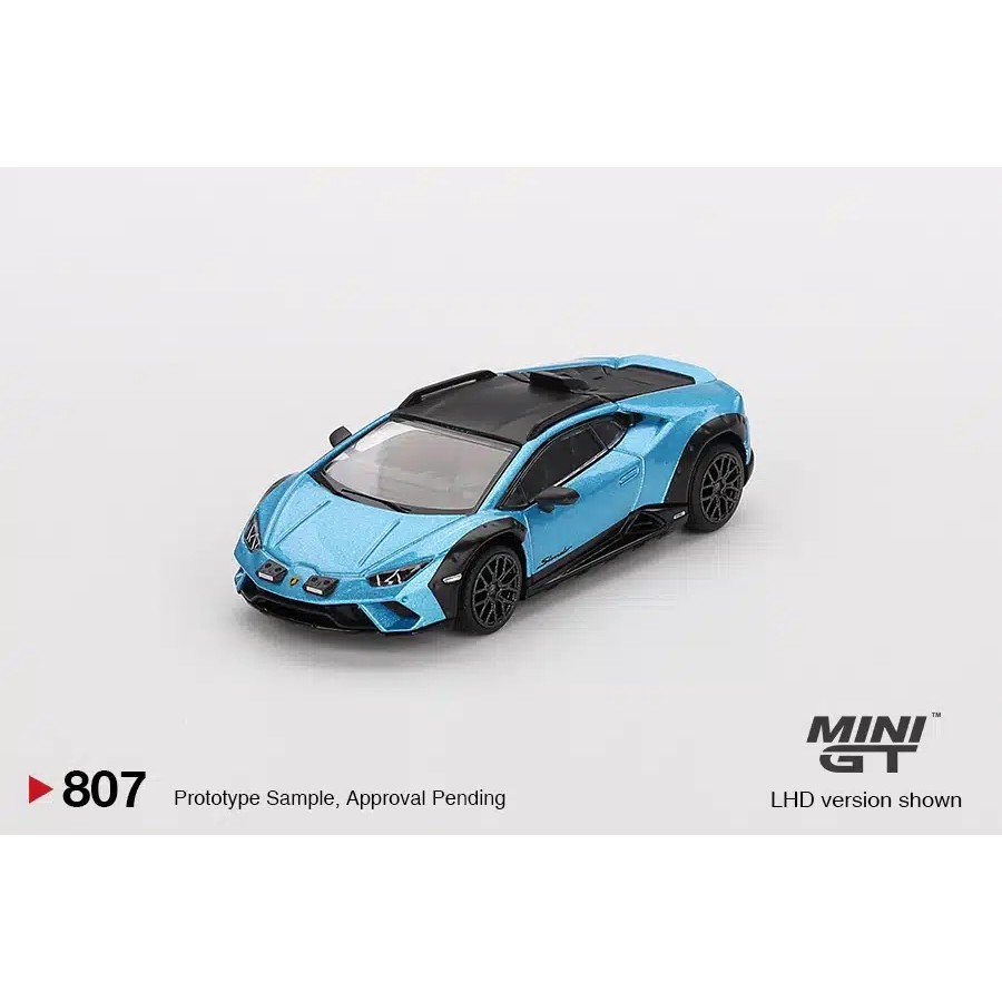 MINI GT No.807 Lamborghini Huracán Sterrato Blu Aegir MGT00807
