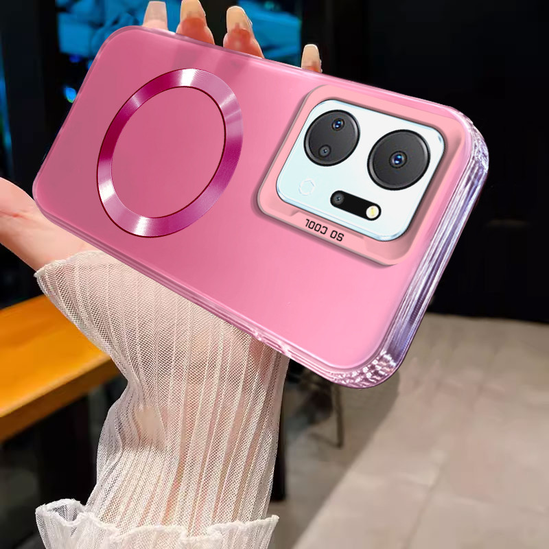 เคสสําหรับ OPPO A16K Magnetic Wireless Color Silver เคสโทรศัพท์ดีไซน์ใหม่ SJSFDDR - รูปที่ 5