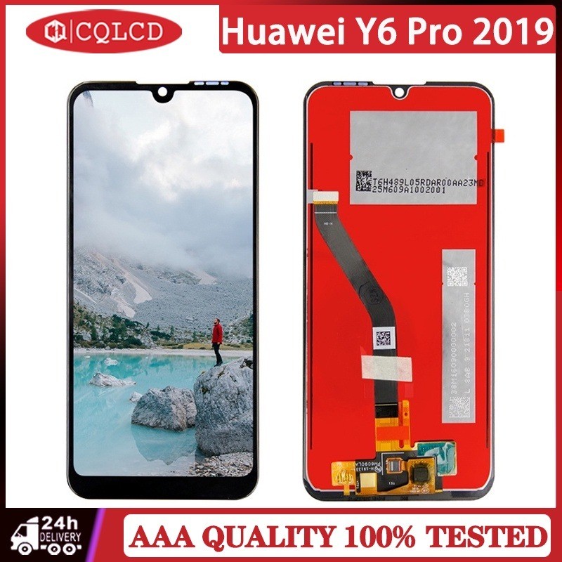 สําหรับ Huawei Y6 Pro 2019 LCD Huawei Nova 7i จอแสดงผล LCD Touch screen Digitizer Assembly Replaceme