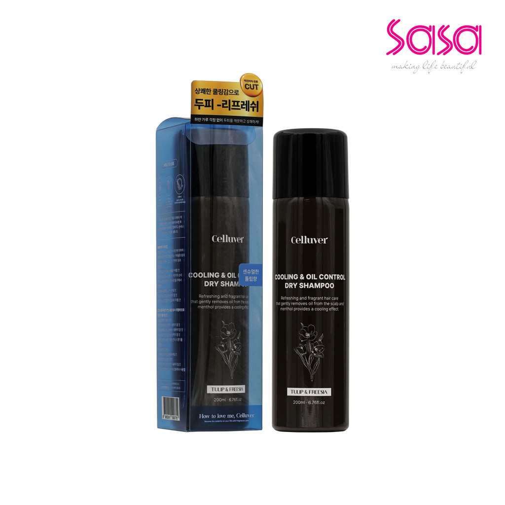 Celluver Cool&Oil Con Dry Sh Tuplip&Frees 200ml