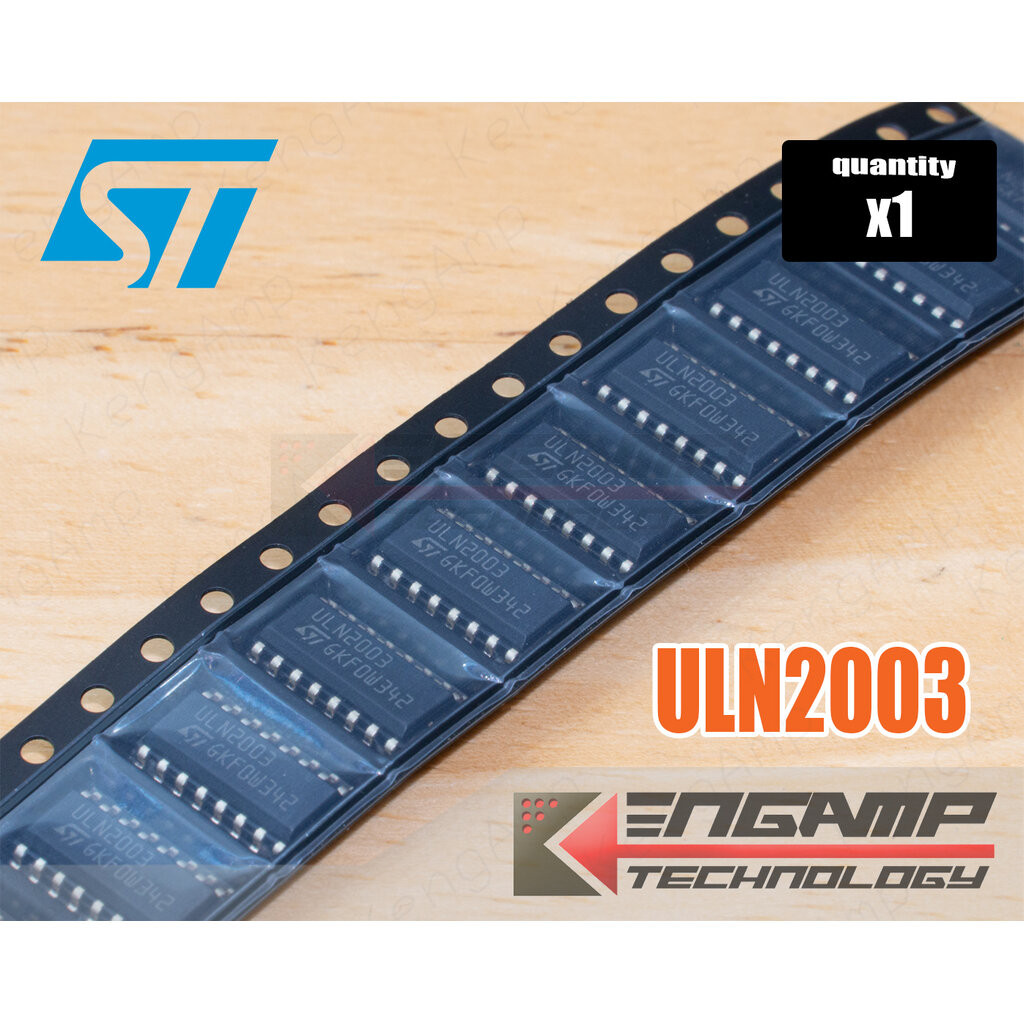 (1ตัว) [IC] ULN2003 (SOP-16) ST SEVEN DARLINGTON ARRAYS