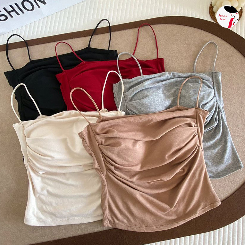 สายเดี่ยว สายเที่ยว แฟชั่น เซ็กซี่ มีฟองน้ำให้ 32-36 ใส่ได้ เสื้อผ้า ผู้หญิง