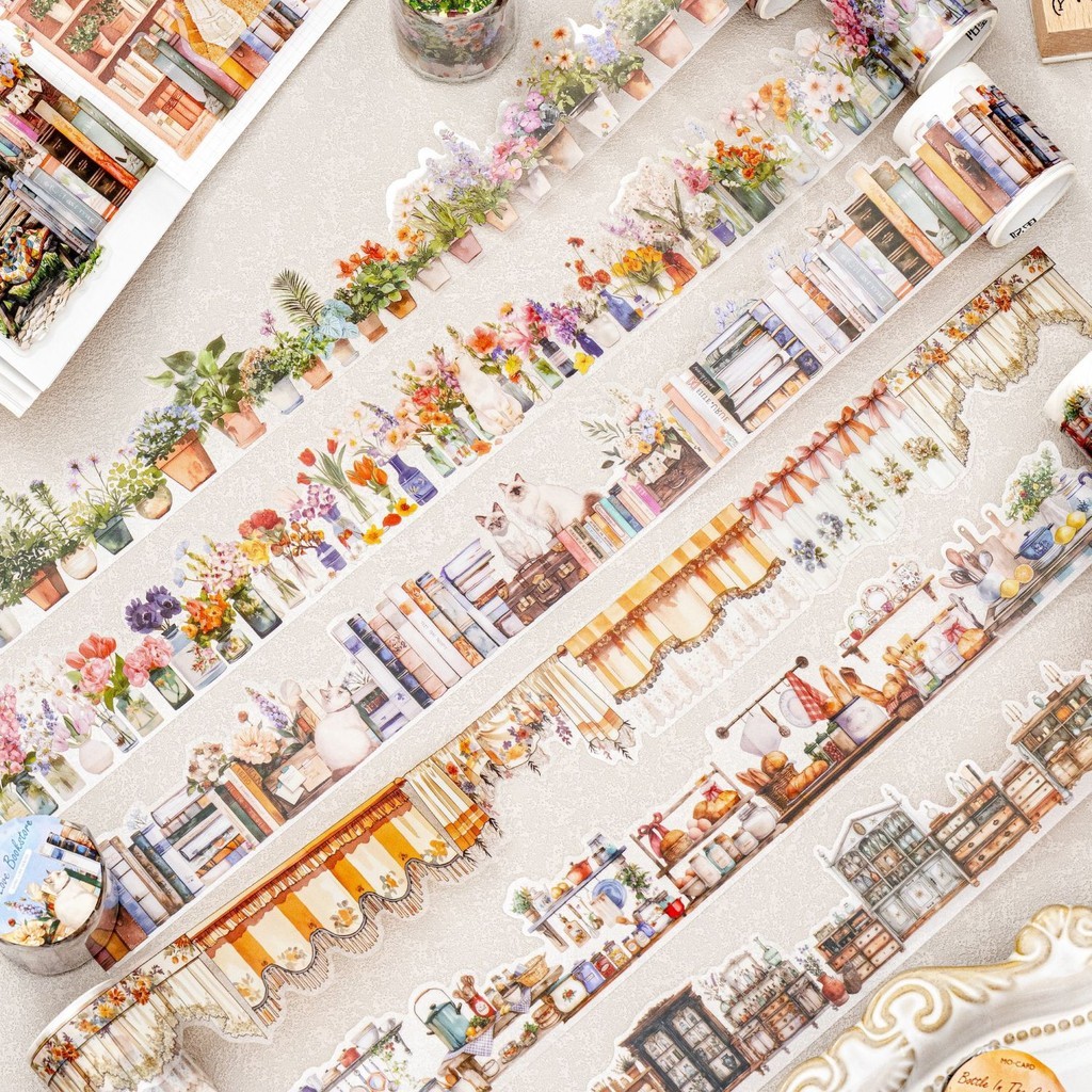 Life Themed ความงาม Washi เทปชุด PET Washi เทปสําหรับ Journaling Scrapbooking อุปกรณ์ Bullet Journs Planner ศิลปะกระดาษหัตถกรรมใช้ As สติกเกอร์
