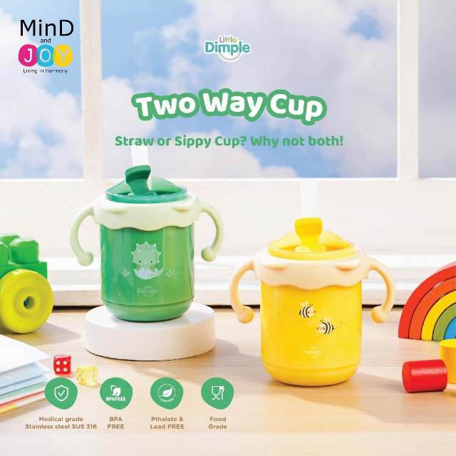 Little Dimple 2-Way Cup - แก้วน้ําเด็ก