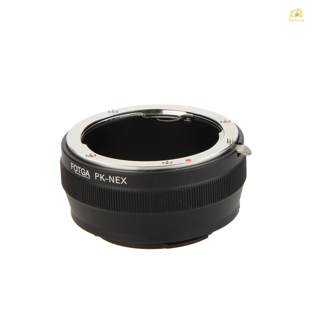 Fotga PK-NEX อะแดปเตอร์แหวนดิจิตอลสําหรับเลนส์ Pentax PK K สําหรับ NEX E-Mount กล้อง (สําหรับ NEX-3 