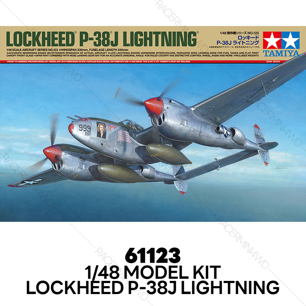 TAMIYA 1/48 Lockheed P-38J Lightning 61123