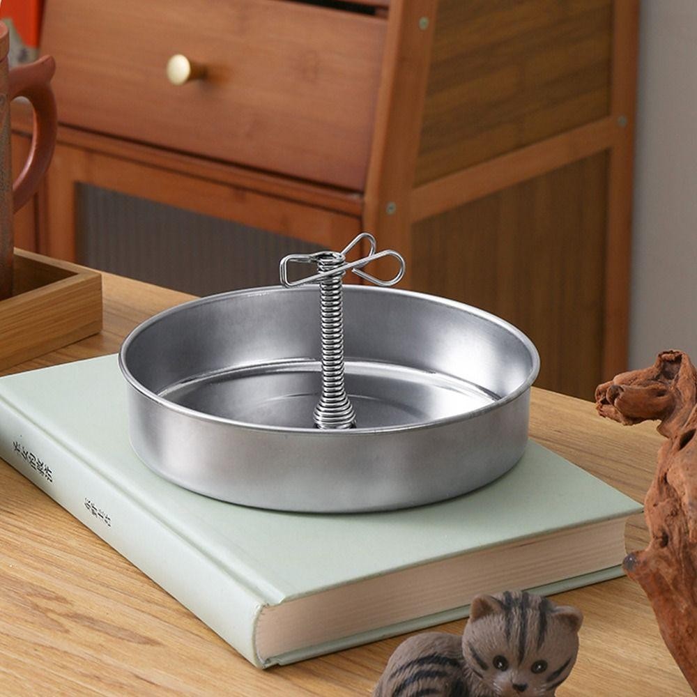 ใหม่ กรอบรองรับแม่เหล็ก,มัลติฟังก์ชั่ทนทานขดลวดยุงยึด,สร้างสรรค์สแตนเลสเถ้าถาดฐานคลิปธูปสําหรับธูปบ้านยากันยุง - รูปที่ 5