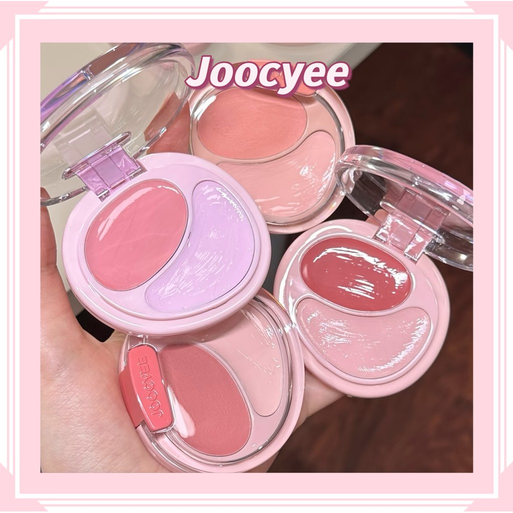 Joocyee Two-Color Blusher Water Light Muscle Expansion บรรยากาศ Blush Brightening Highlight หญิง
