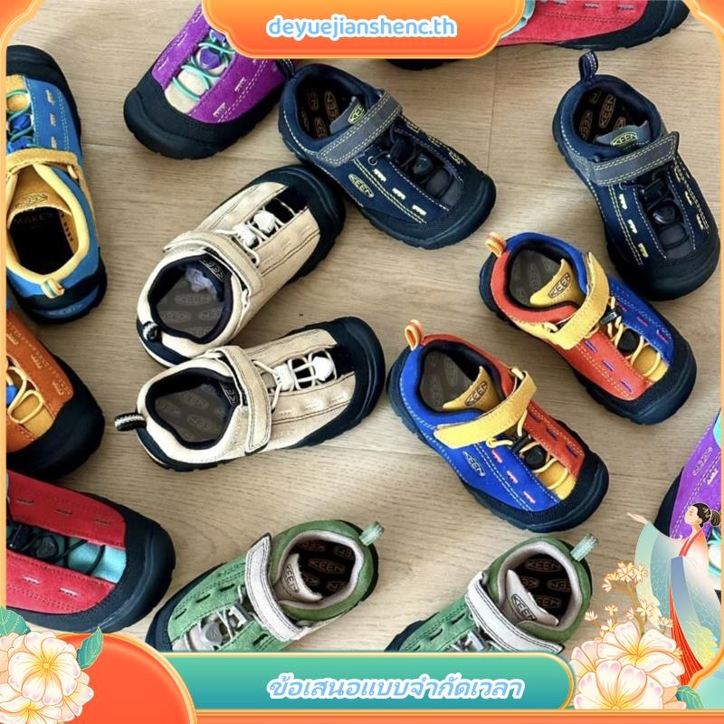 [STOCK] Keen Jasper Koen รองเท้าเด็กเด็กกันน้ํากลางแจ้ง Boys Anti-slip Girls รองเท้าเดินป่ารองเท้ากี