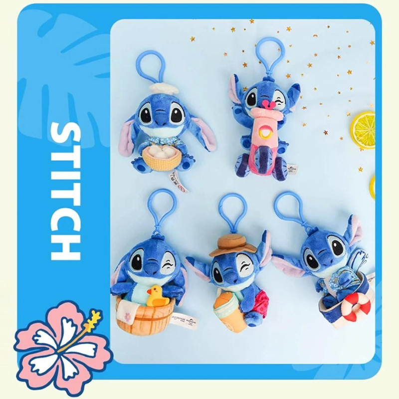 กล่องตาบอด Stitch Keychain Enjoy Sweet Life Series ของเล่นโมเดล (Enjoy Sweet Life) - POTDEMIEL