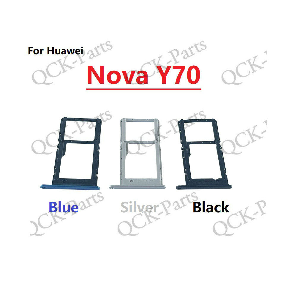 ถาดซิมการ์ดสําหรับ Huawei Nova Y70 Slot Holder Adapter Connector Replacement Parts