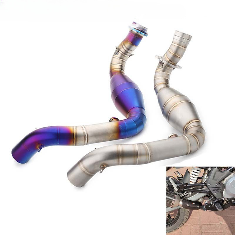 ท่อหัวสําหรับ G310R G310GS ระบบไอเสีย Modofication เชื่อมต่อกับ 2"/51MM ID Mufflers