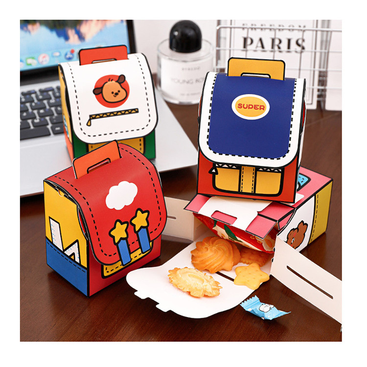 【ABD】 น่ารักวันเกิดลูกอมกล่องคุกกี้เด็กกล่องบรรจุภัณฑ์สำหรับนักเรียนจบการศึกษาฤดูกาลกล่องของขวัญ - รูปที่ 7