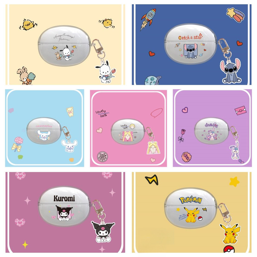ใช้ได้กับ Edifier Lolli Clip คลิปหูน่ารักป้องกันการหล่น เคสป้องกันหูฟังบลูทูธ