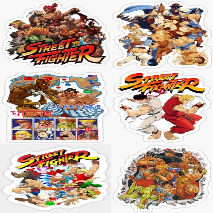 สติกเกอร์นักสู้ถนนตัด DLS25