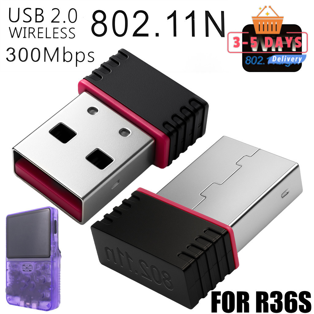 [3-5 วันมาถึง]R36S/R36H WiFi Dongle RTL8188FTV อะแดปเตอร์ USB พร้อม Type-C OTG, การติดตั้งไดร์เวอร์อ
