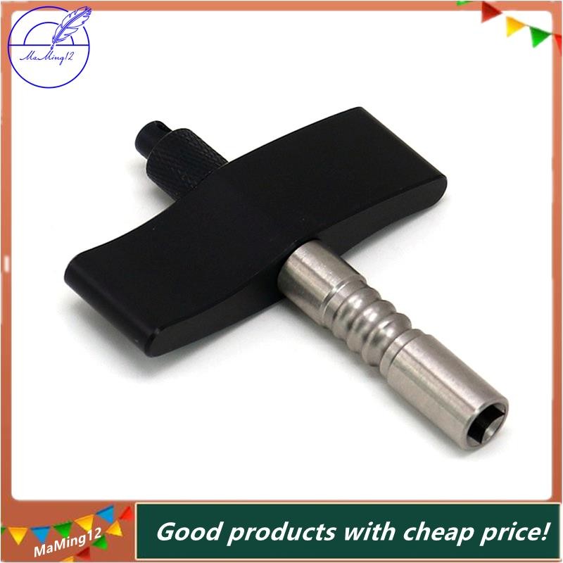 [MaMing] Drum Tuner Drum Key Tuner อุปกรณ์เสริมสําหรับจูนเนอร์เครื่องดนตรีสีดํา