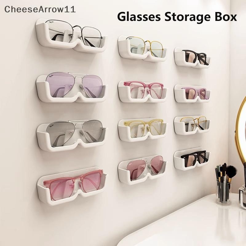 Che 1PCS แว่นตา Organizer Rack ติดผนัง Sun-แว่นตาผู้ถือตู้เสื้อผ้าตกแต่งกล่องเก็บแว่นตากันแดด Organizer TH