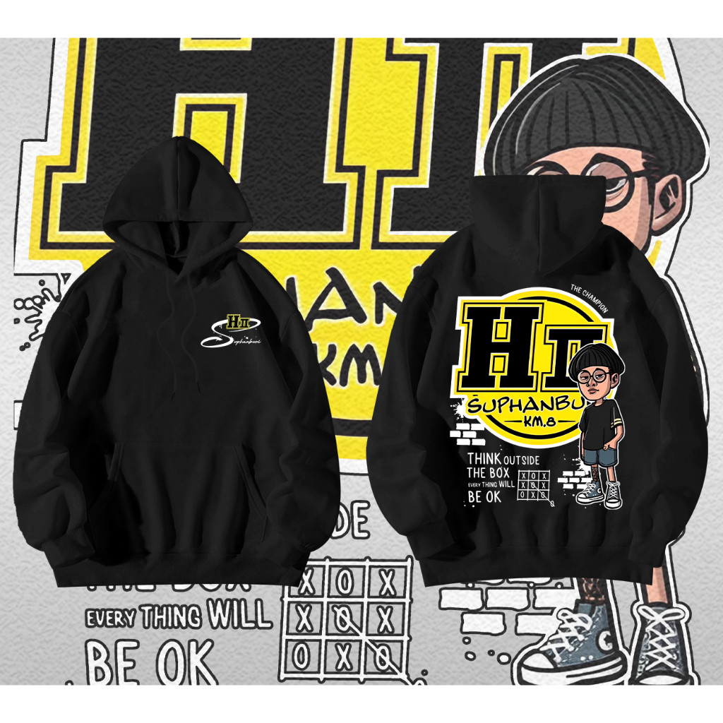 พร้อมส่ง ผ้าฝ้าย 100% เสื้อฮู้ดแขนยาวอช่างเฮงสุพรรณ#ใส่ขับรถ ออกทริป เล่นกีฬาได้ ลายสวยผ้าดี ตรงปกที่สุด ลิขสิทธิ์