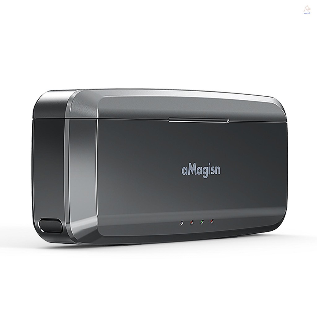 Amagisn AD15 2-slot Power Bank 20W กล่องแบตเตอรี่ชาร์จแบตเตอรี่ในตัว 7710mAh แบตเตอรี่ Type-C PD3.0 