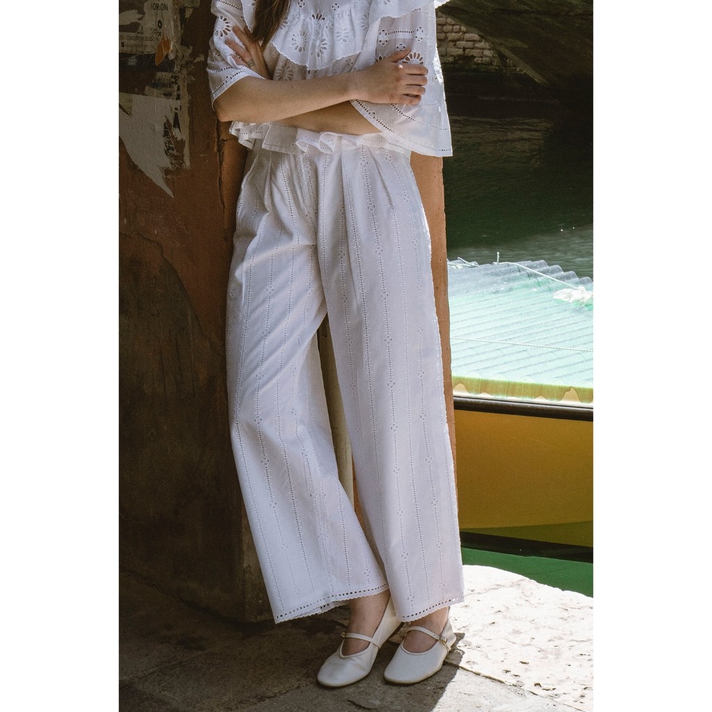 pant Cold Heart 2024 EJ/DJ  สีขาว