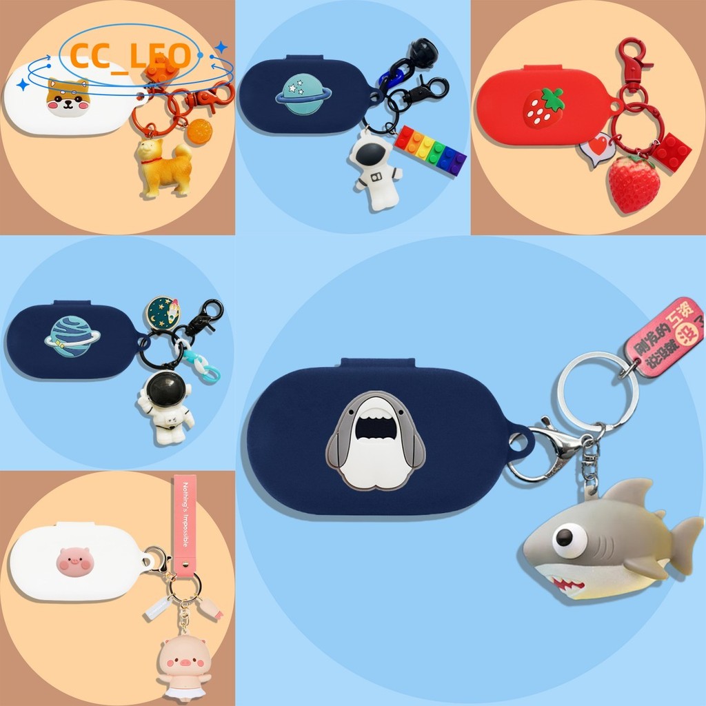 For Sony WF-C510 Case Cute Silicone Soft Case Sony WF-C510 Shockproof Shell Case Cartoon Shiba Inu K