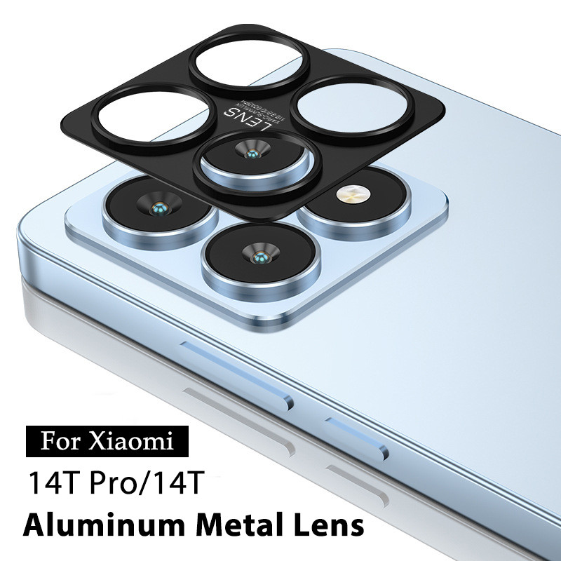 อลูมิเนียมเลนส์ป้องกันหน้าจอสําหรับ XIaomi 14T 5G 15T 15TPro 14T Pro Xiaomi14TPro 15T กล้องป้องกันกรอบกันกระแทก