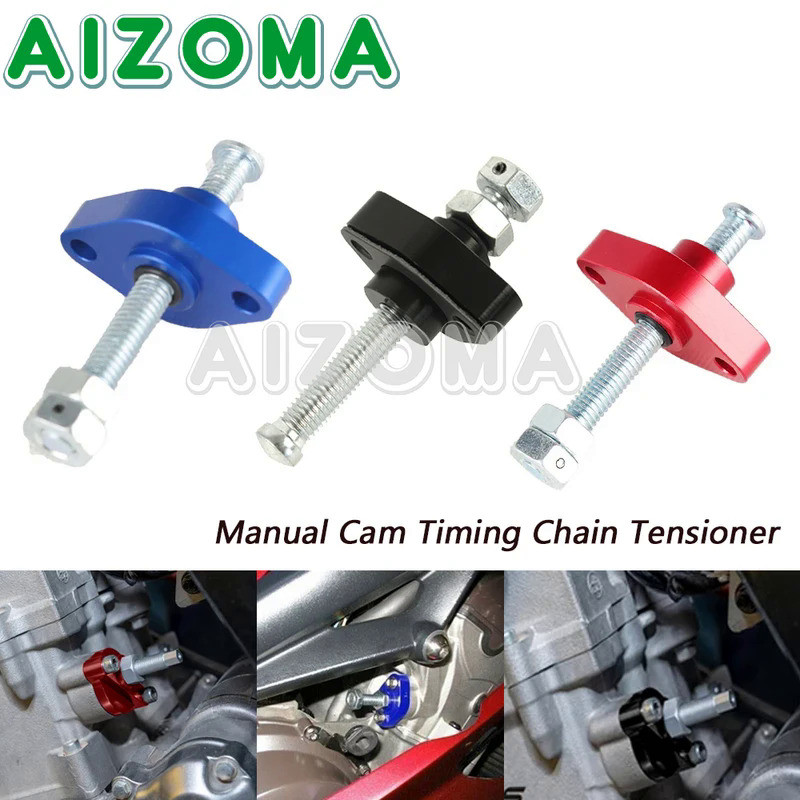 Mo CNC Manual Cam Chain Tensioner w/ Gasket For Honda CBR 600F3/F4/F4I  CBR900RR CBR1100XX VF750C VT