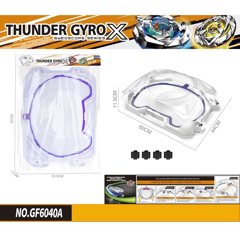Gf ยี่ห้อ Beyblade X Startdash Combat Power BX-32 Xtreme Gear สนามกีฬาไม่มี Beys