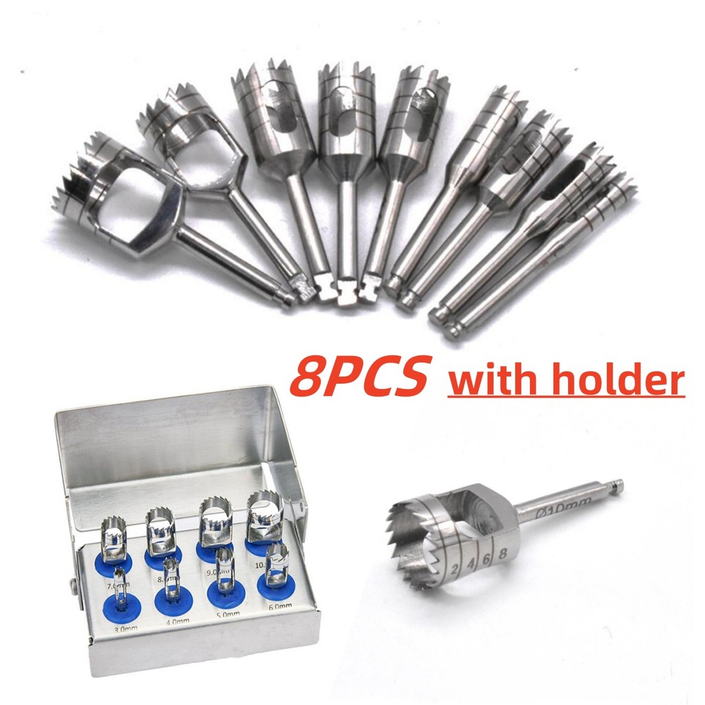 ทันตกรรม Implant เจาะชุดทันตกรรม Implant Bone Trephine Bur เจาะ Bur ฆ่าเชื้อผู้ถือเครื่องมือผ่าตัดเครื่องมือทันตกรรม ราคา ถูกที่สุด ดีลบีเคเค แกลเลอรีภาพที่ 4