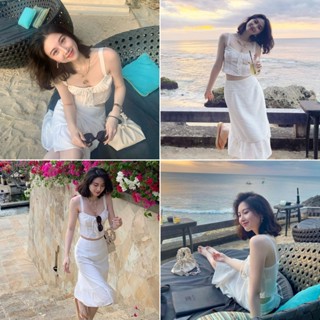 Betty house🌸พร้อมส่ง ชุดเซตผู้หญิง ชุดเซ็ท2ชิ้น สีพื้น สื้อก…