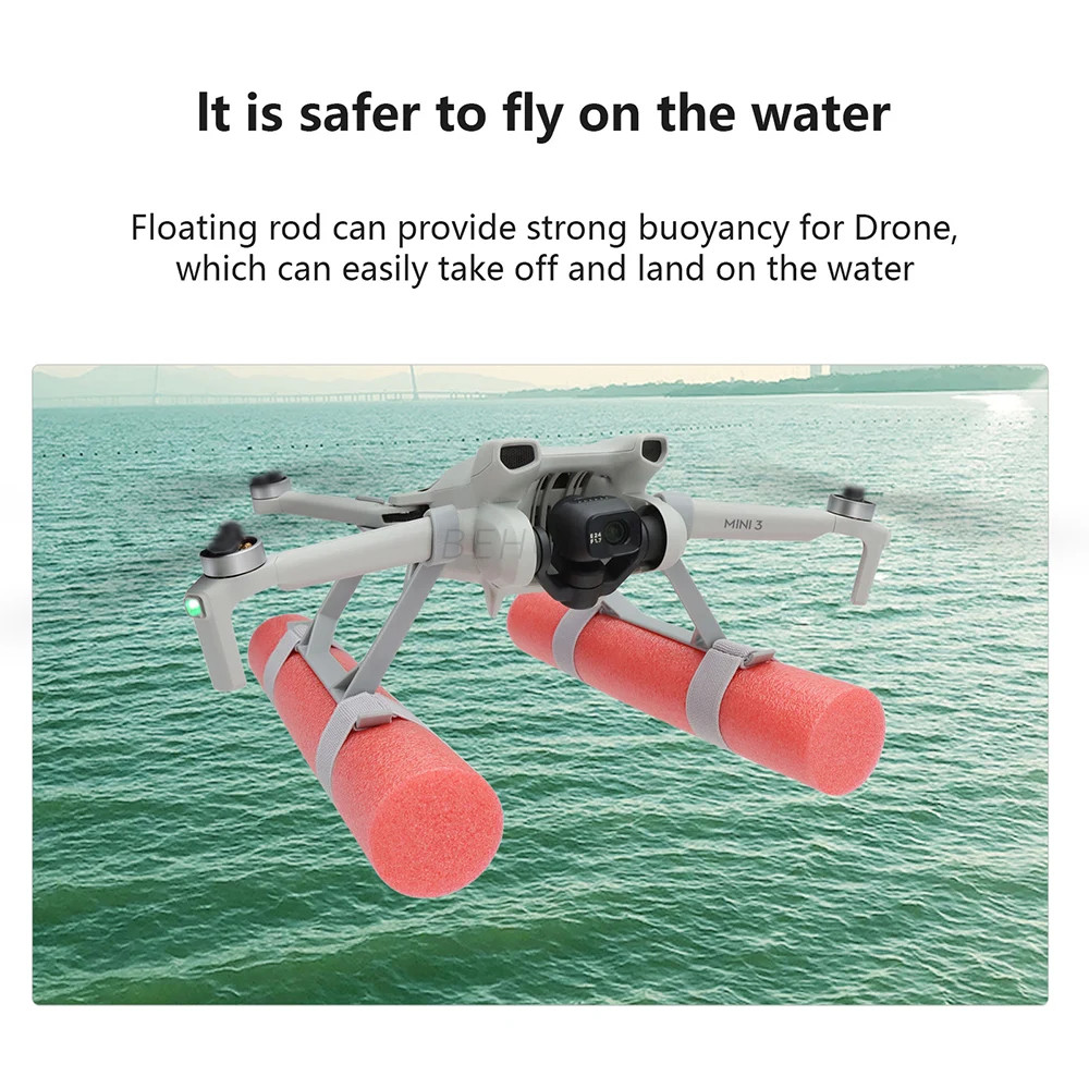 Landing Skid Float Kit Expansion สําหรับ DJI Mini 4 PRO/Mini 3 PRO/Mini3 Drone Water Landing Gear บน Water Training Gear อุปกรณ์เสริม