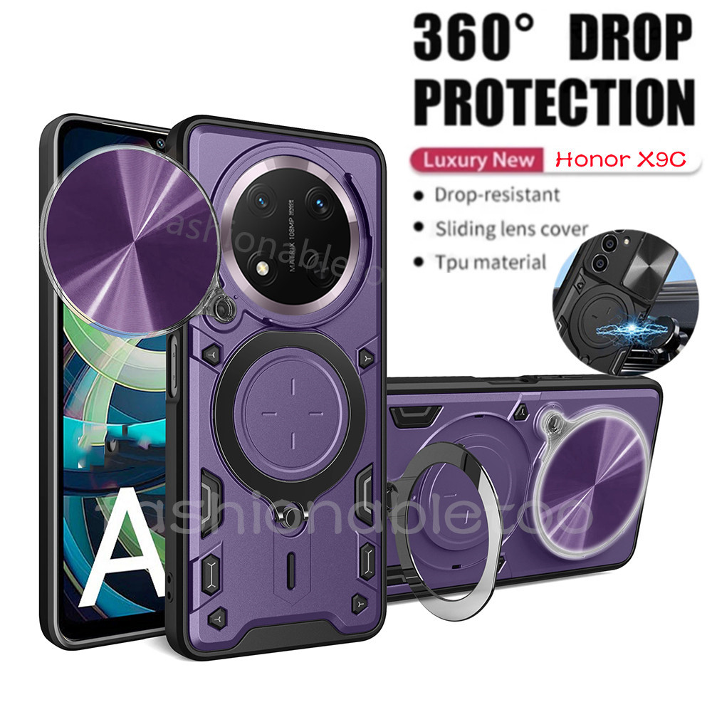 ปลอกสําหรับ Honor X9C สมาร์ท X9B X9A X8B X8A X7C X7B X7A X6B X 9C X 7C X 9B HonorX9C HonorX7C กันกระแทกโทรศัพท์เกราะกันกระแทกกันกระแทกฝาครอบเลนส์กล้องกลับ