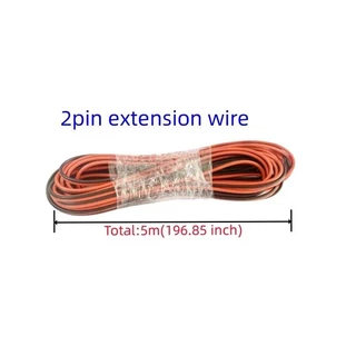 2pin 3pin 4pin 5pin 6pin สายไฟ 22AWG LED สําหรับ WS2812 WS2811 RGB RGBW RGB CCT 5050 3528 LED Strip