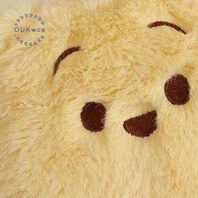 Oukwca น่ารัก Winnie The Pooh หูฟังกระเป๋าเก็บกระเป๋าอเนกประสงค์ Haircoat กระเป๋าสตางค์ใหม่