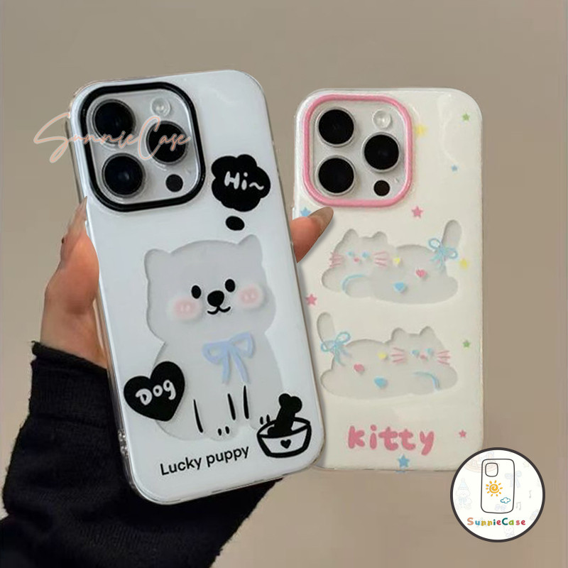 เรียบง่าย สำหรับ เคส OPPO A38 A5 A7 A36 A57 A15 5s A11K A31 A54 A16 A74 A15 5s A3S A51 xA9A A76 A55 Reno 5F 11คิตตี้ เคส